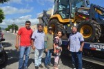 MÁQUINA RETROESCAVADEIRA CHEGA AO MUNICÍPIO DE BELÉM